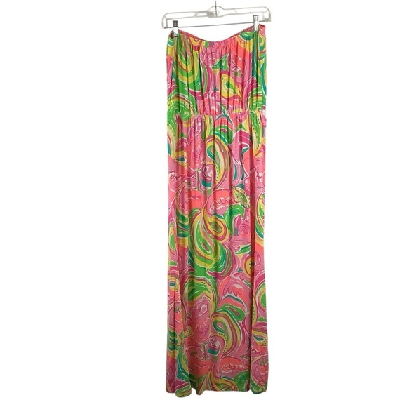 Lilly Pulitzer Marlisa Maxi Dress in All Nighter Print - Picture 2 of 4